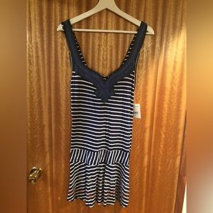 Sailor sport dress tunic top Free People new size M